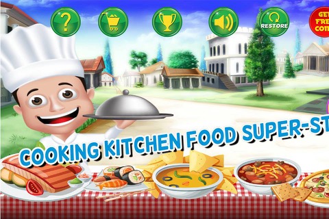 調理台所の食品スーパースター - マスターシェフのレストランカーニバルフィーバーゲームのおすすめ画像1
