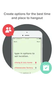 wejoin: easily plan hangouts iphone screenshot 1