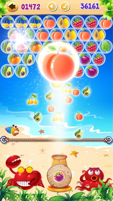 Screenshot #2 pour Fruit Bubble Shoot HD