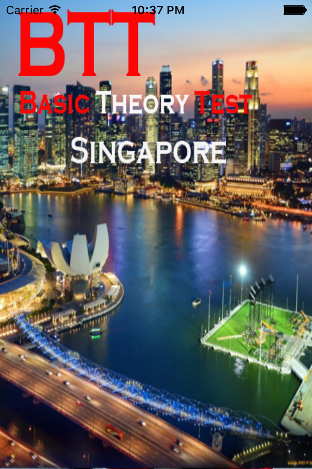 BTT Basic Theory Test for Singapore Driving - Prepare Driving Theory Test