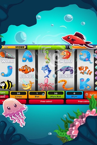 Goldfishy Slots Machine Fun screenshot 3