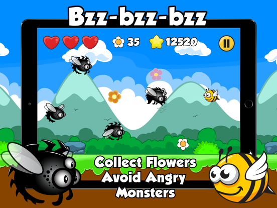 Screenshot #5 pour Bzz-bzz-bzz - Accelerometer Arcade Game