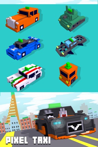 Pixel Taxi : Rabbit Town screenshot 4