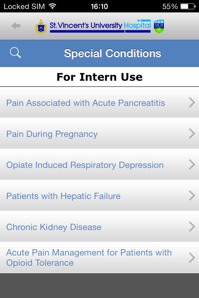 AppEase - SVUH Pain Guidelines screenshot 3