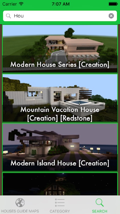 Building Guide for Minecraft - Houses for Minecraft PE MineMaps screenshot-3