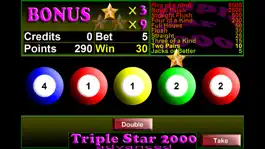 Game screenshot Triple Star 2000 Videopoker hack