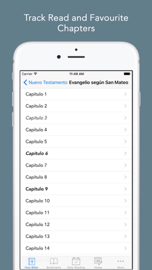 Spanish Bible: Easy to use Bible app in Spanish for daily of(圖5)-速報App