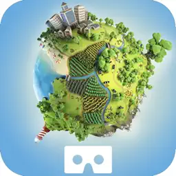 Explain VR: Understand how things work in virtual reality. Immersive education with Google cardboard. app icon