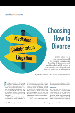 New Jersey Divorce Magazine screenshot 3