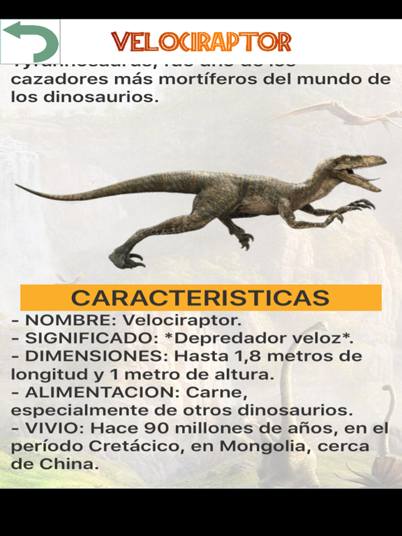 Screenshot #6 pour Jurassic Info Dinosaurios