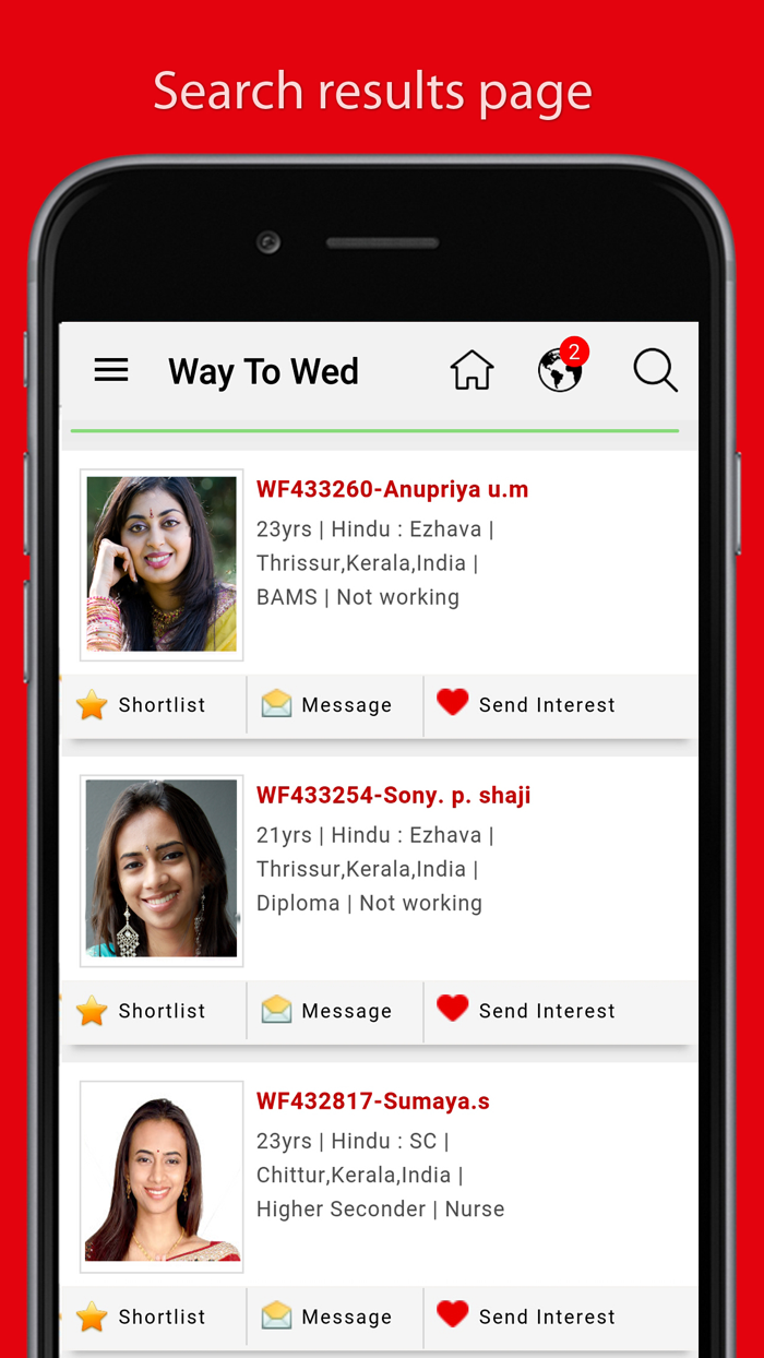Way To Wed - Matrimonial Website