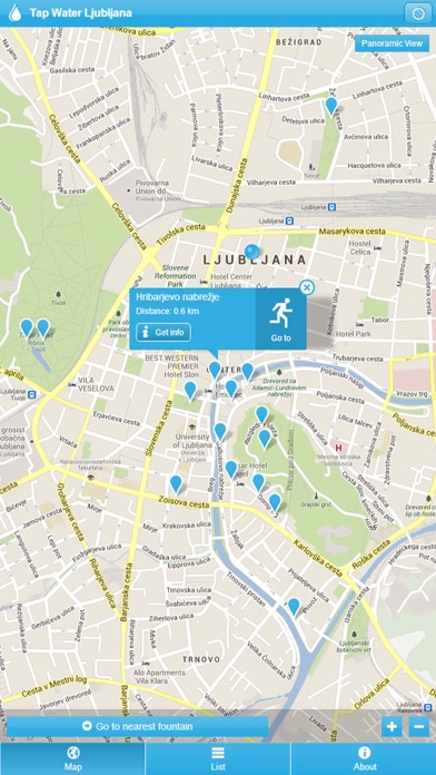Screenshot #1 pour Tap Water Ljubljana