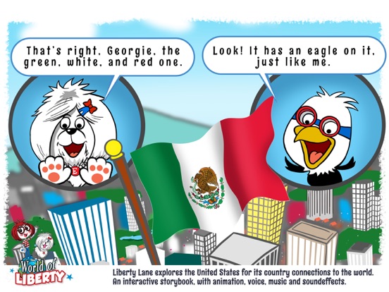 World Of Liberty Adventure 3 iPad screenshot 4 - Book app