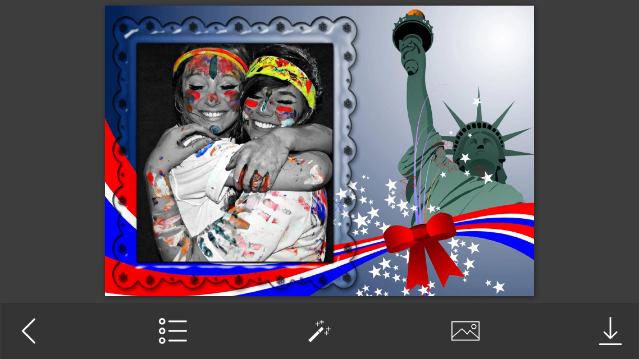 4th Of July Independence day USA - Happy Independence Day Of United State Of America Photo Frames & Greetings