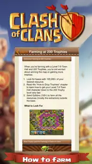 guide and tools for clash of clans iphone screenshot 4