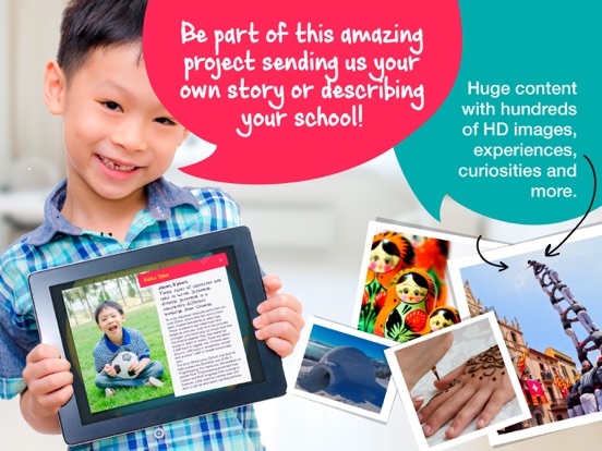 Kids Like Me - Travel & Discover How Children Live Around the World. iPad screenshot 4 - Education app
