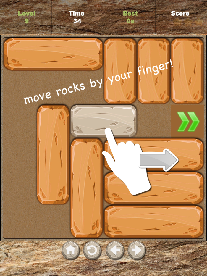 THE ROCKS - sliding puzzle