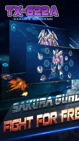 Game screenshot Code TX-622A: Sakura Knight for Gundann, Puzzle & Trivia Game mod apk