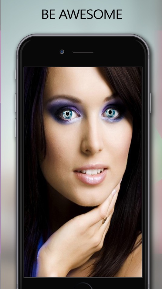 Colored Eye Maker - Make Your Eyes Beautiful & Gorgeous With Pretty Photo Eye Effects - 1.0 - (iOS)