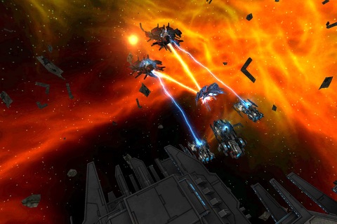 Space Ships WAR: 3D Battles TD screenshot 3