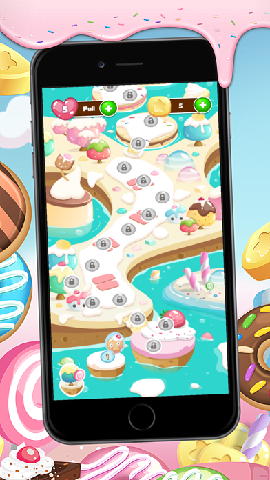 Screenshot #2 pour jeux Donut Matchmaker pour les enfants 3