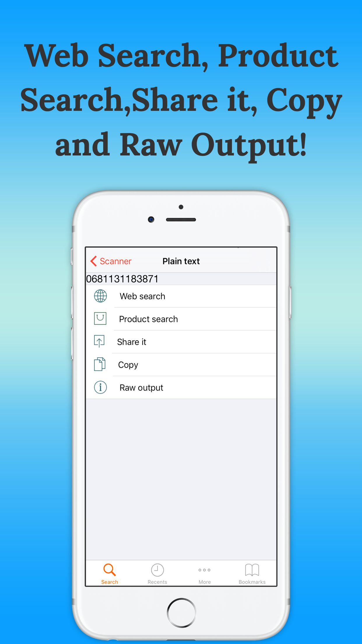 Barcode Scanner-Scan Free screenshot 4