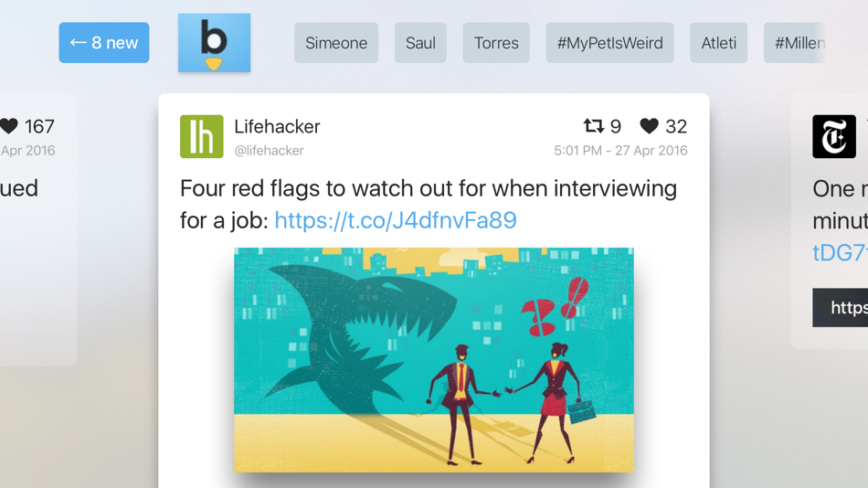 #1. Blurb for Twitter (iOS) 由: Nutmeg Studios LLC