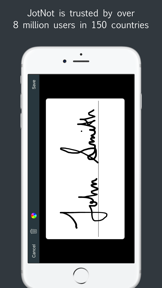 Sign by JotNot - fill and sign PDF form or sign PDF document screenshot