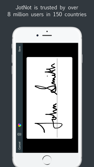 Sign by JotNot - fill and sign PDF form or sign PDF document Screenshot
