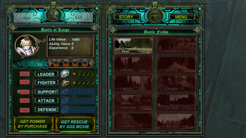 Rings of Battle  - Real-Time Fantasy Battle screenshot 2