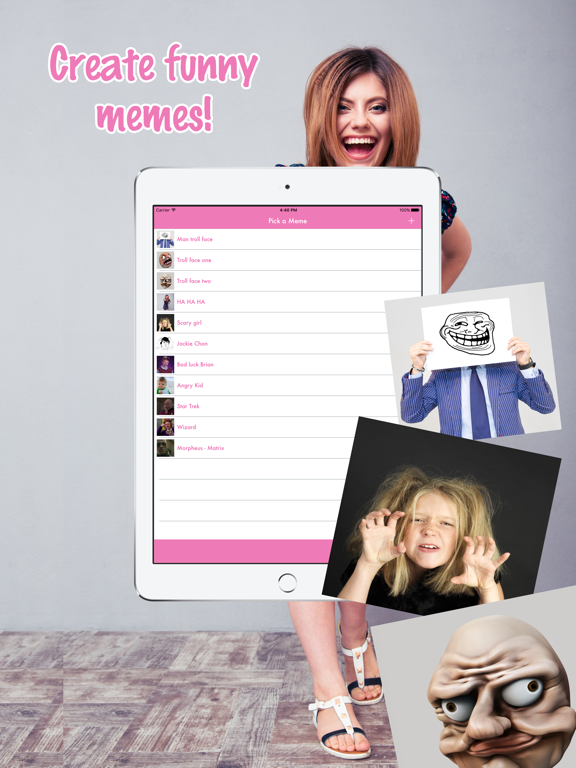 Screenshot #4 pour Meme generator for make a funny memes with your own text