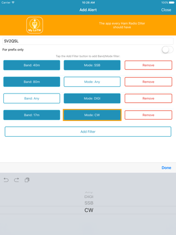 Screenshot #4 pour DX Alerts