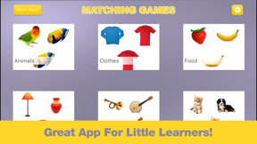 Baby Games - First Words Matching Game for Toddler Boys & Girls screenshot