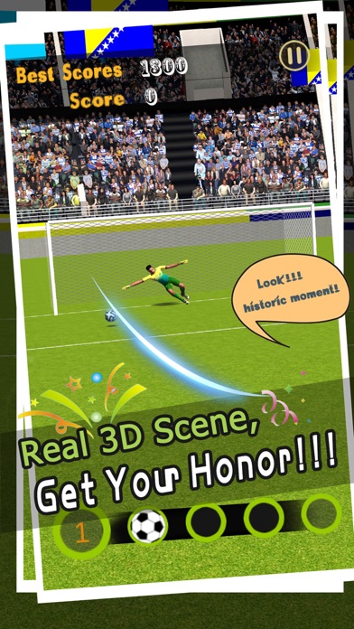 Screenshot #3 pour Free Kick Football - Penalty Football Goal