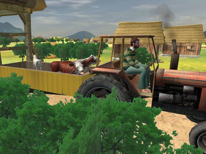 Farm Village Tractor - 3d simulator