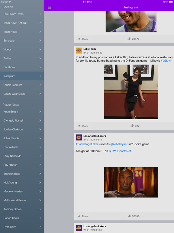 Screenshot #4 pour News Surge for Lakers News Free Edition