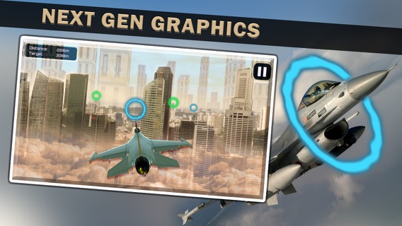 F16 Nitro Aeroflight - 平面のゲームをフライトシミュレーターのおすすめ画像4
