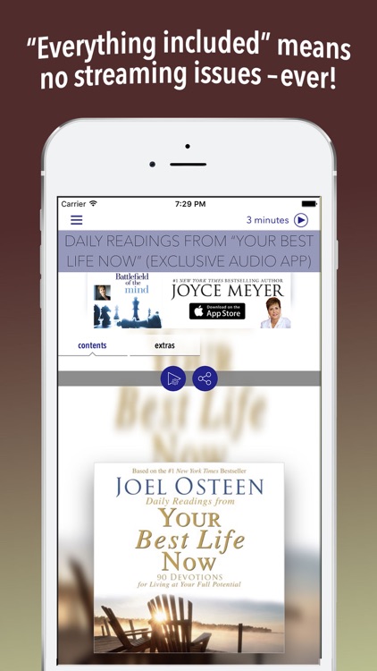 Daily Readings: “Your Best Life Now” (Joel Osteen)