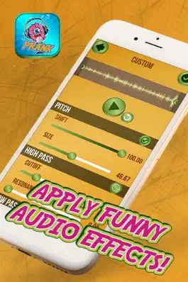 Game screenshot Voice Changer for Prank – Best Ringtone Maker and Sound Record.er with Funny Effect.s hack