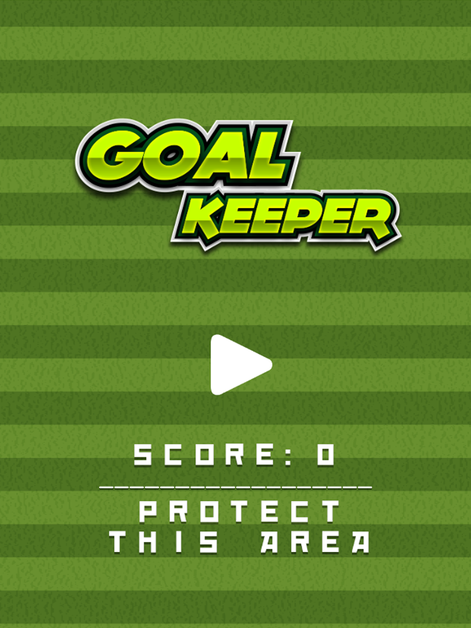 Soccer Goalkeeper Game