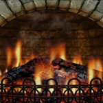 Fireplace - live free scenes with relaxing flames  sounds for stress relief and deeper sleep