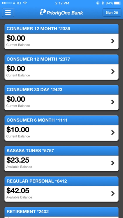 PriorityOne Personal Banking