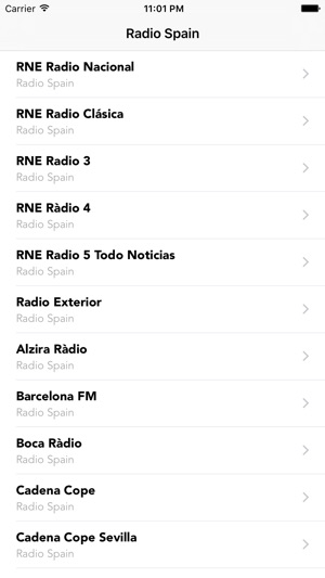 Radio Spain Online: Rádio Radios de España FM dans l'App Store