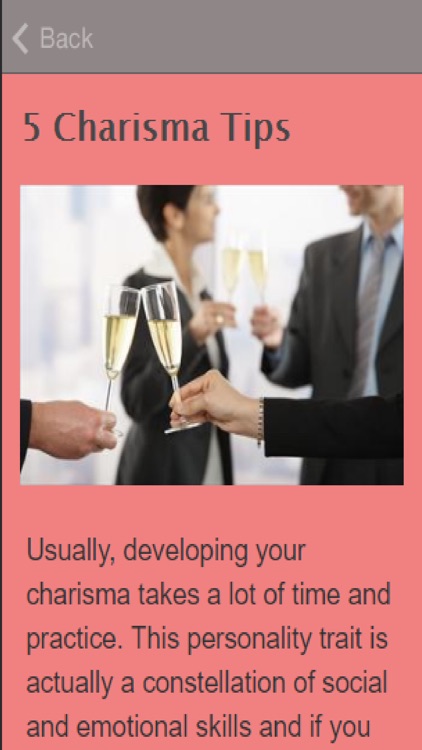How To Be Charismatic