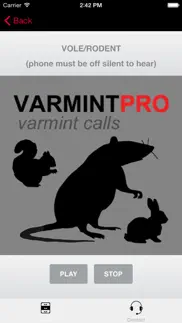 varmint calls for predator hunting with bluetooth iphone screenshot 2
