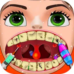 Crazy Dentist Mania game for Kids, girls and toddler app icon