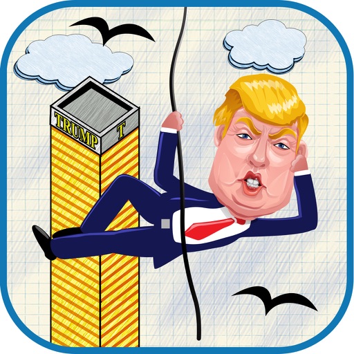 Trump Tower Swing-er Smash - Fly Ragdoll Donald 'n' Hang-er by a Rope iOS App