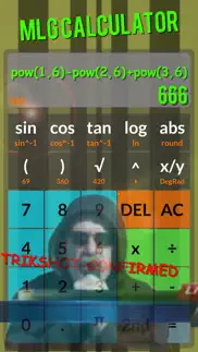 calculator mlg iphone screenshot 1