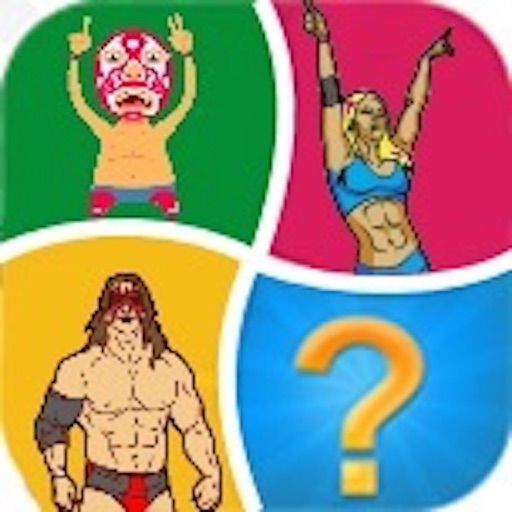 Word Pic Quiz Wrestling Trivia - Name the most famous wrestlers icon