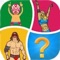 Word Pic Quiz Wrestling Trivia - Name the most famous wrestlers